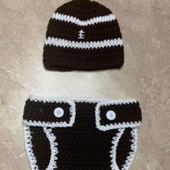 Newborn-3 month Football Outfit