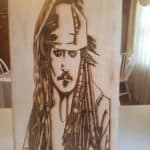 Jack Sparrow Pirates of the Caribbean Wall Hanging