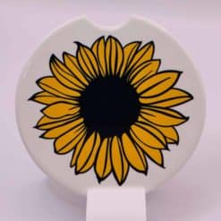 Sunflower car coaster